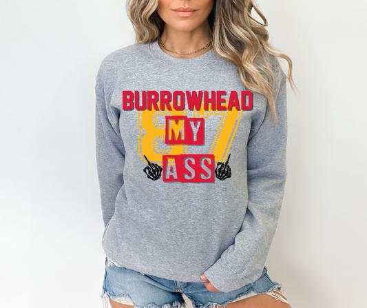 Burrowhead My Ass 87 DTF Transfer 06401