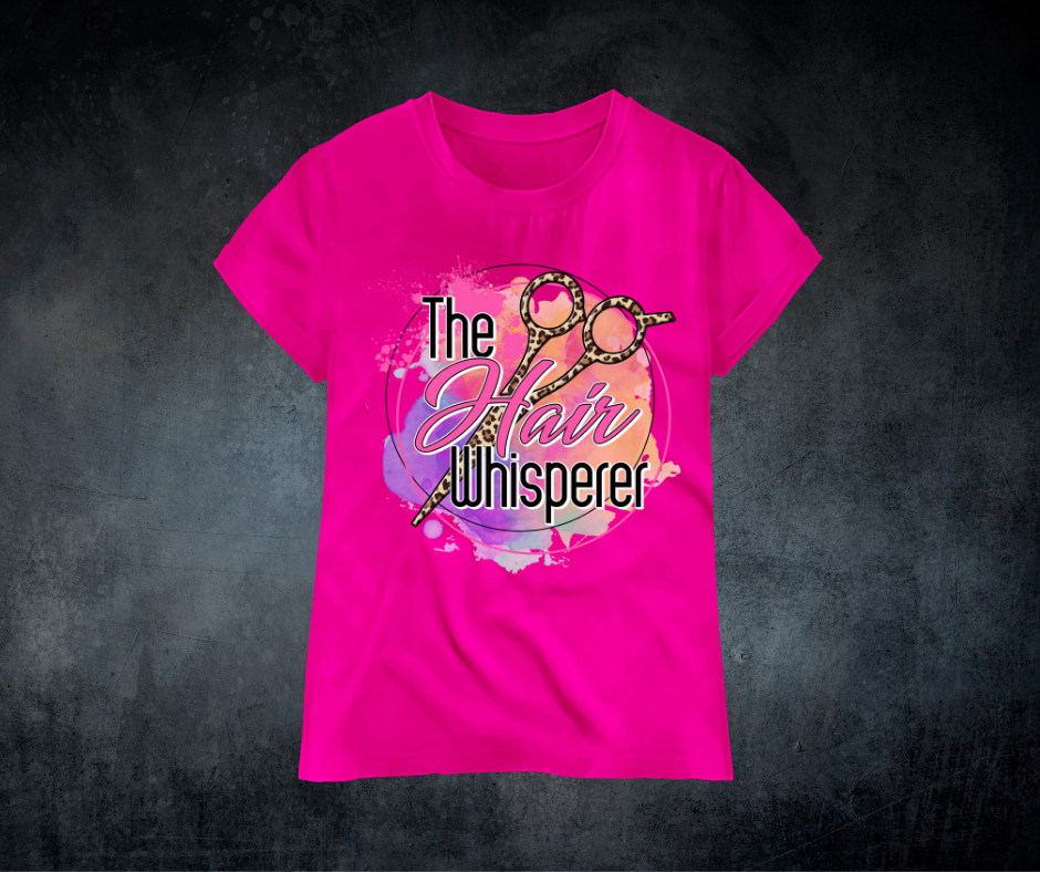 The Hair Whisperer Leopard DTF Transfer 06204