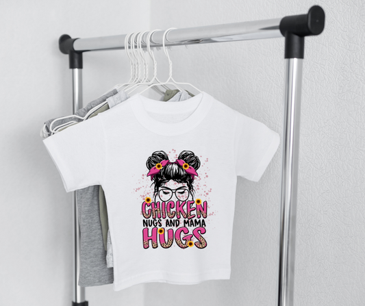 Chicken Nugs and Mama Hugs DTF Transfer 06212