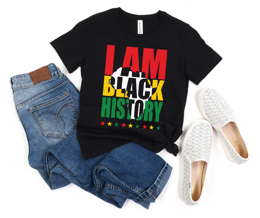 I Am Black History DTF Transfer 06488