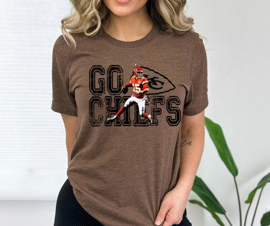 Go Chiefs Mahomes DTF Transfer 06394