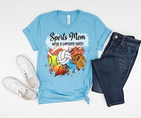 Sports Mom Different Breed DTF Transfer