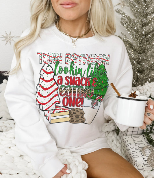 Torn Between Looking Like a Snack and Eating One Leopard DTF Transfer 06548