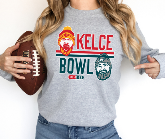 Kelce Brothers Bowl DTF Transfer 06381