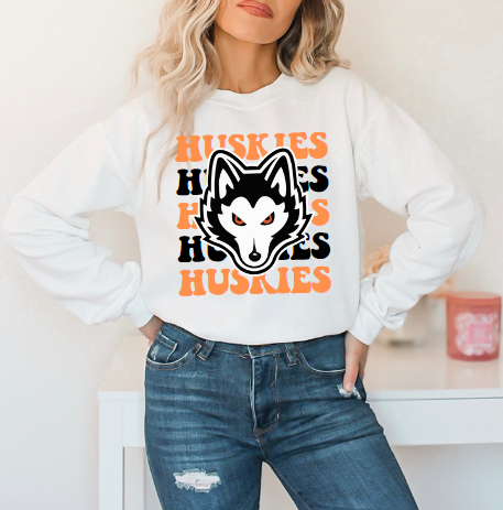 Custom Mascot Stacked DTF Transfer 06319