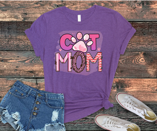 Cat Mom DTF Transfer 06608