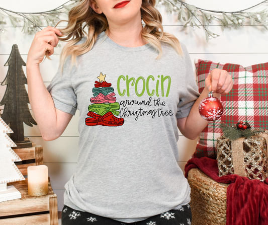 Crocin' Around the Christmas Tree DTF Transfer 06596