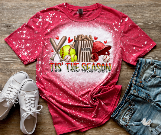 Tis the Season Softball Baseball Things DTF Transfer 06344