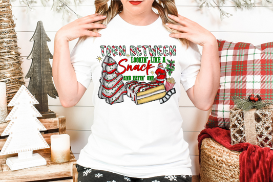 Torn Between Looking Like a Snack and Eating One DTF Transfer 06547