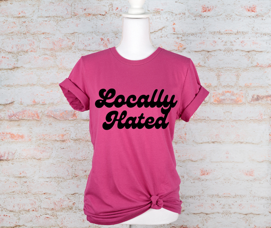 Locally Hated Retro DTF Transfer 06553