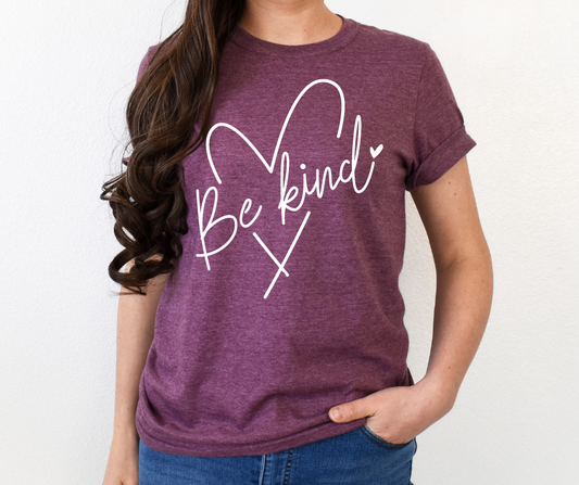 Be Kind Heart DTF Transfer 06495