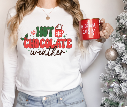 Hot Chocolate Weather DTF Transfer 06497