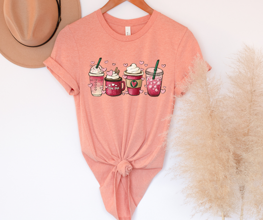 True Love Coffee Latte DTF Transfer 06520