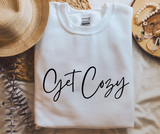 Get Cozy DTF Transfer 06562